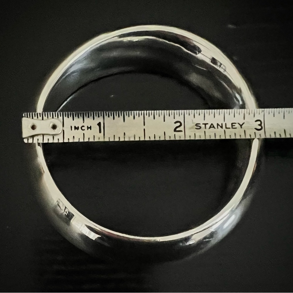 SIMON SEBBAG Sterling Silver Angled Bangle Bracelet - Picture 5 of 9